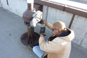 Working on the "operators" controlling reservoir level