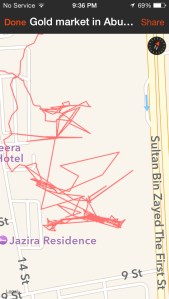 Gold Market Strava Map